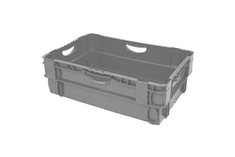 En Nest- und Drehstapelbehälter 34l - 600x400x184mm - geschlossene Wände und Boden - Monocolor