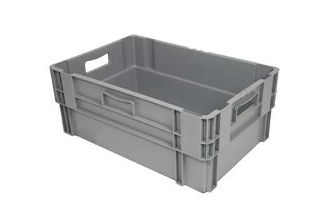 En Nest- und Drehstapelbehälter 47l - 600x400x240mm - geschlossene Wände und Boden - Monocolor