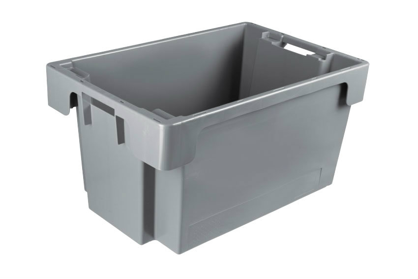 EN Bac gerbable emboîtable 50l - 600x400x300mm - parois et fond fermés 