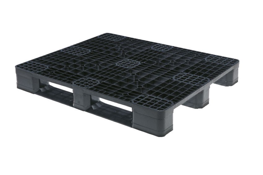 Palette comfort - 1200x1000x155 mm - rec - plateau ajouré - 3 semelles 