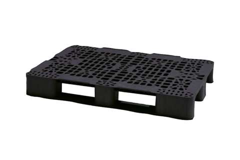Recycled Palette - 1200x800x150mm - 3 Kufen - Oberdeck Offen