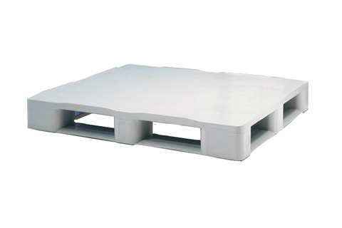 Hygiene pallet - 1200x1000x160 mm - 5 skids - closed deck