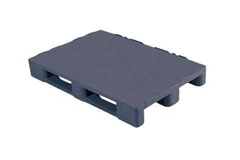 Hygiene pallet - 1200x800x155mm - reg - 3 sleeplatten - gesloten dek