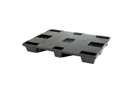 Export pallet - 1200x1000x134 mm - rec - 9 feet - closed deck