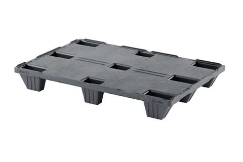 Export pallet  1200x800x134mm - reg gesloten dek  9 poten