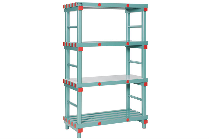 Rack 1000x500x1820mm - 4 shelves - 500mm spacing 