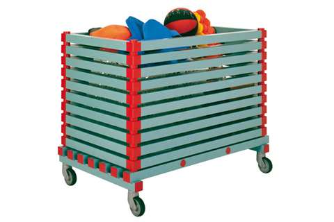 Kunststof stockagewagen - 1200x700x910mm - 20mm opening