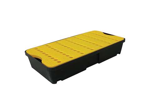 Leak tray with grate - 30l - 805x405x155mm