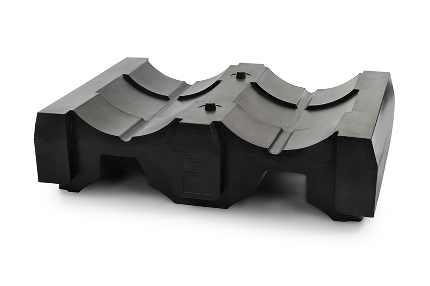 Intermediate divider for 2 barrels - 1375x940x390mm 