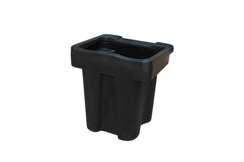 Uitlekbak + overloop voor REJ-2103/04/05 - 640x590x665mm