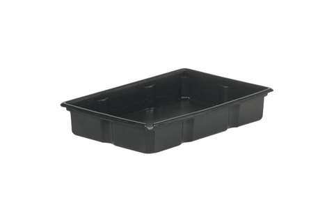Bac de rétention  600x400mm - 20 l - pe - sans plateforme