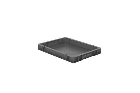 EN-Stapelbehälter Rainbow 4,5l - 400x300x50mm - geschlossene Wände und Boden