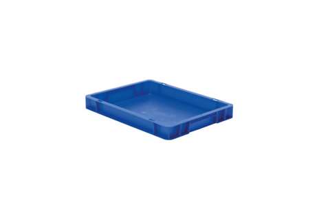 EN Stacking bin Rainbow 4,5l - 400x300x50mm - closed sides and bottom
