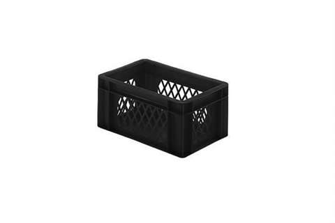 EN Bac gerbable Rainbow 5,5l - 300x200x145mm - parois perforées et fond fermés
