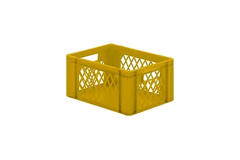 EN-Stapelbehälter Rainbow 15l - 400x300x175mm - Perforierte Wände und geschlossener Boden