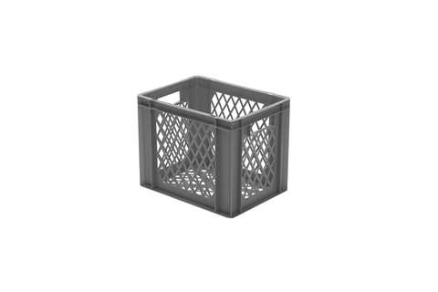 EN Stapelbak Rainbow 29l - 400x300x320mm - wanden en bodem geperforeerd