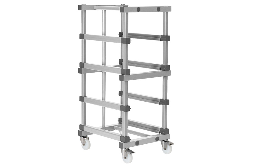EN chariot - 540x660x1320mm - 4 niveaux avec un espacement de 220mm 