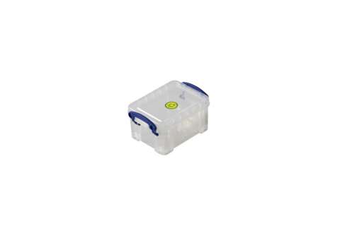 Transparante box 0,30L stapelbaar op bijgeleverd deksel - 120x85x65mm