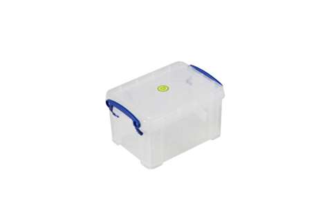 Transparante box 1,60l stapelbaar op bijgeleverd deksel - 195x135x110mm