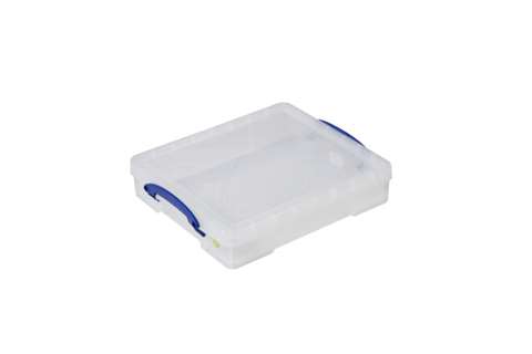 Boîte transparente 7l empilable sur le couvercle inclus - 400x350x85mm