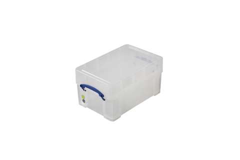 Boîte transparente 9l xl (a4) empilable sur le couvercle inclus - 395x255x205mm