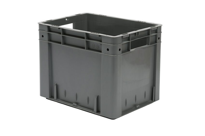 EN Stackable container Rainbow 29l - 400x300x320mm - reinforced base and side walls 