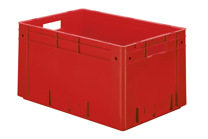 EN Stackable container Rainbow 61l - 600x400x320mm - reinforced base and side walls 