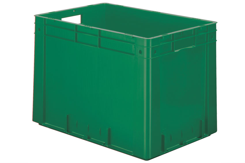 EN Stackable container Rainbow 81l - 600x400x420mm- reinforced base and side walls 