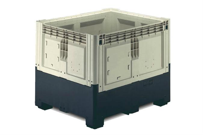 Smartbox 1200x1000x978mm - geschlossen - mit 2 Kufen - 905l 