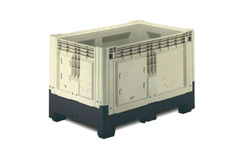Smartbox 1200x800x805 mm - plein - avec 2 semelles - 565 l