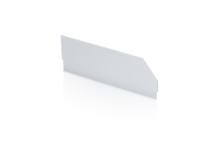 Longitudinal divider shelf tray Blue Box - 300x90mm 