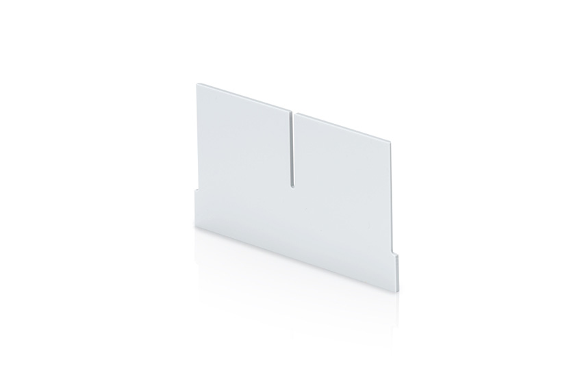 Dwarsverdeler met uitsparingen legbordstellingbak Blue Box - 156x90mm 