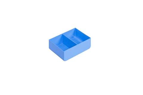 Godet modulaire arrondi à 2 compartiments - 153x111x52mm