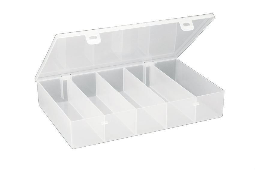 Organizer Storage 5000 mit 5 festen Fächern - 268x188x50mm 