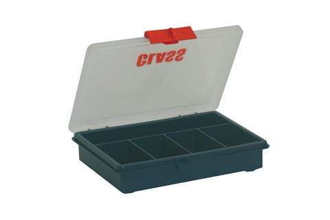 Boîte de rangement Storage 5000 avec 5 compartiments fixes - 190x155x40mm