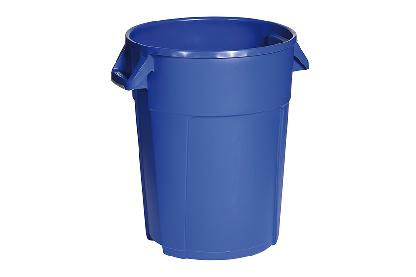 Round waste bin 85l - ø560x630mm - without lid 
