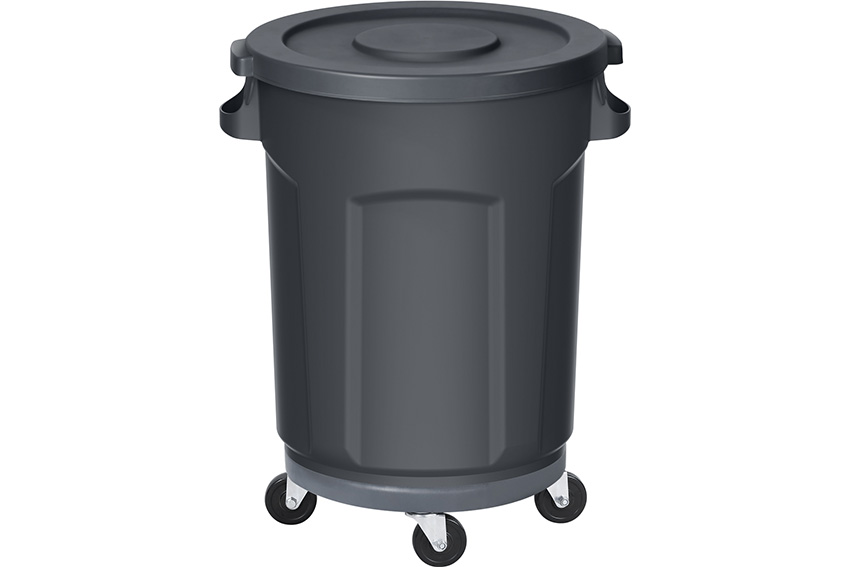 Waste bin trolley - Ø455x165mm - for TCB-0120 