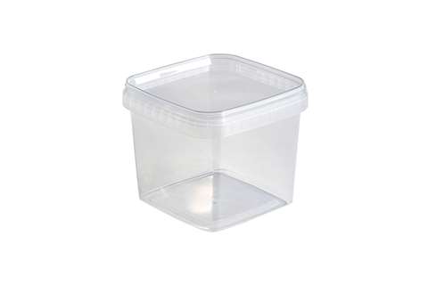 Pot 195x195mm - 1500ml - Exkl. Deckel - Serie Unipak Square