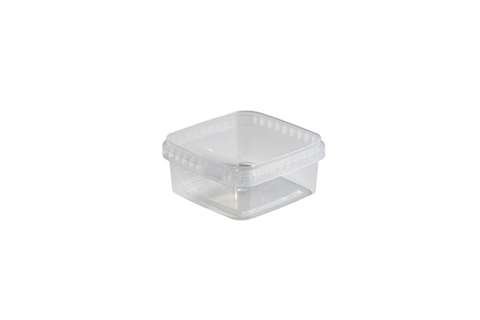 Pot 129x129mm - 600ml - Exkl. Deckel - Serie Unipak Square
