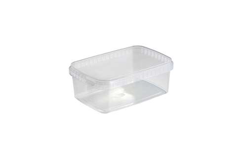 Pot Unipak rechthoekig - 192x129 - 1,2l - excl. deksel