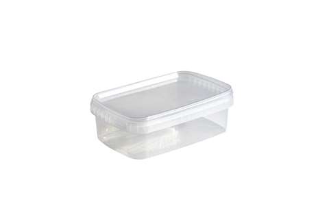 Pot Unipak rechthoekig - 192x129 - 1l - excl. deksel