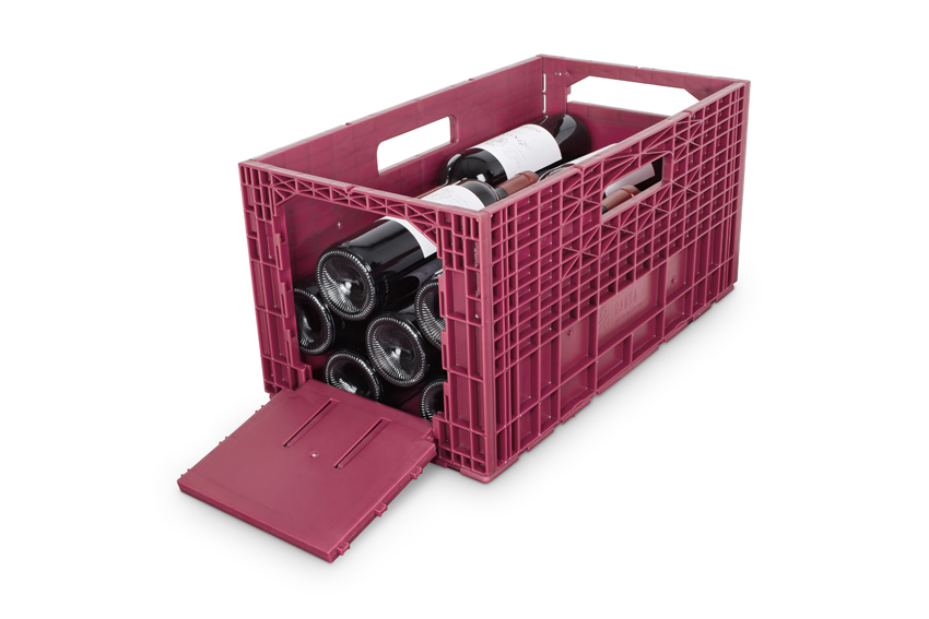Winebox - Faltbare Weinkiste - für 12 Flaschen 0.75l 