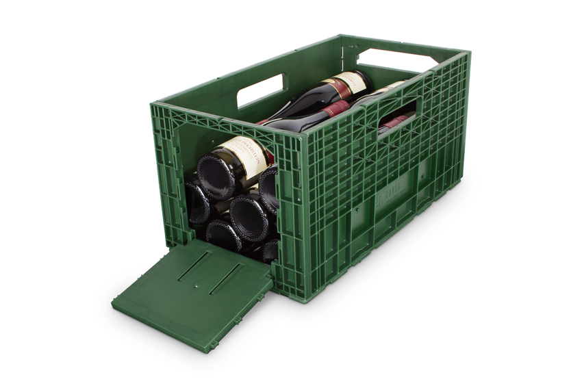 Winebox - Faltbare Weinkiste - für 12 Flaschen 0.75l 