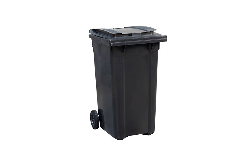 Conteneur à déchets sur roues - 240 l - coloré 