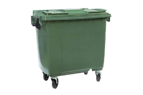 Conteneur 4 roues pivotantes - 770l