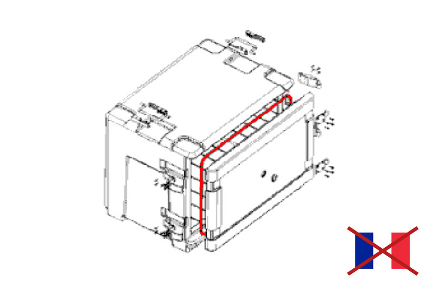Gasket silicone al300 