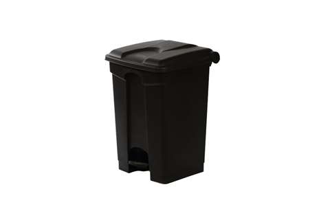 Rechthoekige pedaalafvalbak 45l - 410x398x600mm