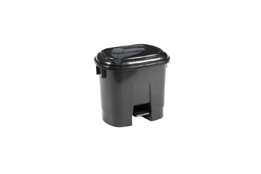 Waste bin with lid &amp; pedal - 30 l 