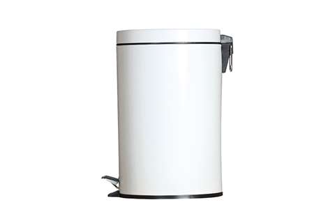 Poubelle ronde à pédale 12l