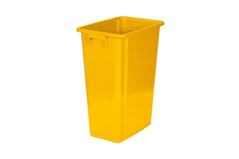 Rectangular waste collector 60l - 320x460x580mm